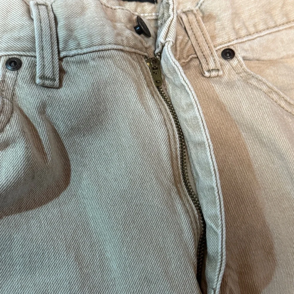 LEE Regular Fit Straight Leg Dune (Tan / Sand) Wash Denim Jeans Size 34 x 34